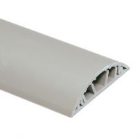 Passage de plancher rigide PW 75x18mm pour câbles 2m gris