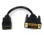 Câble HDMI femelle DVI mâle - 0.20m