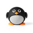 Haut -parleur Bluetooth® portable 9 Watt Mono Microphone intégré Animaticks Pippy Pinguin Noir