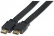 Câble HDMI HighSpeed plat 1.50m noir