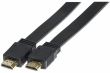 Câble HDMI HighSpeed plat 2m noir