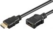 Rallonge HDMI 1m 1.4 HighSpeed mâle femelle