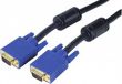 Câble VGA 5m noir or