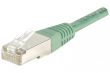 Câble Ethernet Cat 5e 0.70m FTP vert