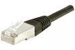 Câble Ethernet CAT5e 15m FTP noir
