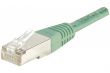 Câble Ethernet CAT6 10m F/UTP cuivre vert