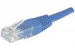 Câble Ethernet Cat 6 0.50m UTP bleu