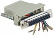 Adaptateur Ethernet RJ45 - DB25 femelle à câbler