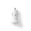 Chargeur allume cigare double USB - 5V 4.8A 24 Watts blanc