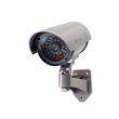 Caméra factice de surveillance bullet IP44 grise