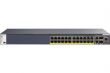 Switch Ethernet NETGEAR GSM4328PA-100NES Niv3 24 ports Gigabit PoE+ & 4p 10G