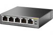 Switch Ethernet TP-LINK TL-SG1005P 5 ports Gigabit dont 4 PoE 56W