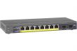 NETGEAR GS110TP - Switch Ethernet manageable 8 ports Gigabit PoE+ 55W et 2x SFP