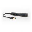 Hub USB 3.2 4 ports Gen1 alimentation par USB - noir