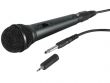 Microphone dynamique noir câble XLR vers jack 6.35