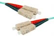 Câble fibre optique duplex multimode OM3 LSZH 50/125 SC-UPC/SC-UPC 3m