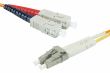 Câble fibre optique multimode 62.5/125 OM1 LC-UPC/LC-UPC 1m