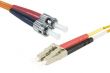 Câble fibre optique multimode 62.5/125 OM1 LC-UPC/ST-UPC 1m
