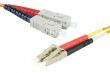Câble fibre optique multimode 50/125 OM2 LC-UPC/SC-UPC 2m