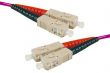 Câble fibre optique multimode HD OM4 50/125 SC-UPC/SC-UPC 0.50m