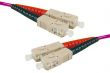 Câble fibre optique multimode HD OM4 50/125 SC-UPC/SC-UPC 1m