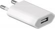 Chargeur secteur USB slim blanc - 5V 1A 10 Watts