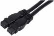 Câble FireWire 800 9/9 5m noir