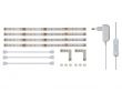 Bandes de 12 LED flexibles 30cm - Blanc neutre (Par 4)