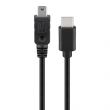 Câble USB type C vers mini USB B 2.0 - 0.50m noir