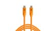 Câble USB-C vers USB-C TetherPro CUC10 - Orange 3m