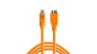 Câble USB-C vers micro USB B 3.0 TetherPro CUC3315 - Orange 4.60m