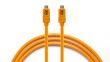 Câble USB-C vers USB-C TetherPro CUCP15 pour Phase One - Orange 4.60m