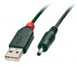 Câble USB d'alimentation avec connecteur jack 3.5mm x 1.35mm
