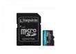 Carte mémoire Micro SD Kingston Canvas Go! Plus 256Go (avec adaptateur SD)