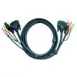 Câble KVM DVI ATEN 2L-7D03U pour CS1762 & CS1764 3m