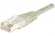 Câble Ethernet Cat 6 10m F/UTP cuivre beige