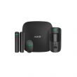 Pack alarme AJAX Hub 2 avec détecteur de mouvement caméra, détecteur de présence et télécommande - Noir