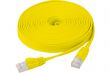 Câble Ethernet CAT6 plat U/FTP SNG jaune 5m