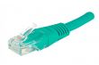 Câble Ethernet CAT5e 0.50m UTP vert