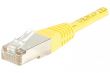 Câble Ethernet Cat 5e 2m FTP jaune