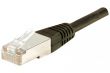 Câble Ethernet Cat 5e 2m FTP noir