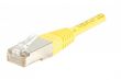 Câble Ethernet Cat 5e 0.50m FTP jaune
