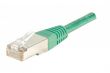 Câble Ethernet Cat 5e 0.50m FTP vert