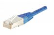 Câble Ethernet Cat 5e 0.50m FTP bleu