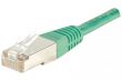 Câble Ethernet Cat 5e 10m FTP vert