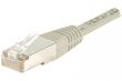 Câble Ethernet Cat 5e 2m FTP beige