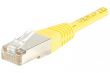 Câble Ethernet CAT5e 15m FTP jaune