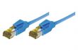 Câble Ethernet Cat 7 S/FTP LSOH snagless bleu - 1m