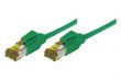Câble Ethernet Cat 7 S/FTP LSOH snagless vert - 0.30m