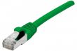 Câble Ethernet Cat 6a FTP LSOH snagless 7.50m vert
